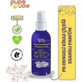 Pups Joy Pupsjoy Kedi ve Köpek Parfümü – Tüyleri İçin - pH Dengeli - Japon Kiraz Çiçeği Esanslı - 150 ml - Lacivert - Renk