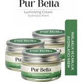 Pur Bella Luminizing Cream 3'lü Aydınlatıcı Yüz Kremi – C Vitamini, Niacinamide & Alpha Arbutin