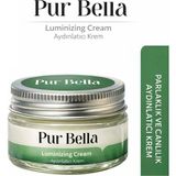 Pur Bella Luminizing Cream Aydınlatıcı Yüz Kremi – C Vitamini, Niacinamide & Alpha Arbutin - beyaz