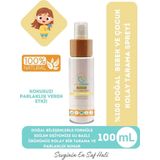 Pur Monde Doğal Kolay Tarama Saç Spreyi 100Ml