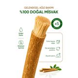 Puravera Elite Misvak – Doğal ve Geleneksel Ağız Bakımı 5 Adet