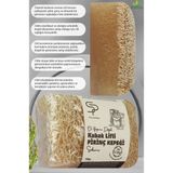 Pure and Shine El Yapımı Doğal Kabak Lifli Pirinç Kepeği Sabunu - Ekru