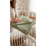 PURE BABY NATURA Çift Kat Dikilmiş Ekstra Kalın Müslin Bebek Battaniyesi 105x100 cm