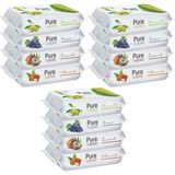 Pure Baby Wipes 12x50 Yaprak Meyveli Islak Mendil