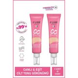 PURE BEAUTY CC Krem Spf50 Pa++++ Ivory 30 ml x2 Adet