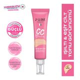 Pure Beauty, Cc Krem, Spf50, Pa++++, Ivory - 30 Ml (Yeni Ürün 4+)