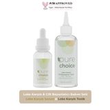 Pure Choice Leke Karşıtı Serumu Leke Karşıtı Tonik 2'li Set Leke Karşıtı ve Cilt Beyazlatıcı Bakım Seti