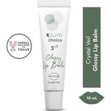 Pure Choice Nemlendirici Onarıcı Parlatıcı 3in1 Glossy Lip Balm Crystal Veil - Ceramıde Np + Squalane + Vıtamın E