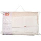 Pure Cotton Kapitoneli%100 Pamuk Yastık, Beyaz, 50x70 cm