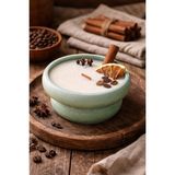 Pure Design Beton Bombeli Tabak Soya Mum - Yeşil - 1