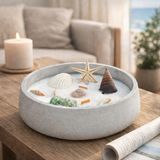 Pure Design Büyük Tabak Soya Wax Mum - Gri - 20 Adet