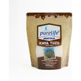 Pure Life Kaya Tuzu Granül 500g | Anadolu | Sofrada Öğütme Tuzu | Rafine Edilmemiş Doğal Tuz | Yüksek Mineralli - 500 gr