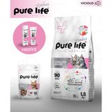 Pure Life Plus Kısırlaştırılmış Kedi Maması 1,5 kg + Ödül Maması + Sterile Paste Hediyeli