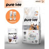 Pure Life Plus Tavuklu Kedi Maması 1,5 kg + Malt Paste + Ödül Maması Hediyeli Set