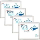 Pure Med 60X90 Köpek Çiş Pedi 30'LU (120 Adet) Hast Altı Koruyucu Bez Premium Kalite