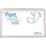 Pure Med Belbantlı Yetişkin Hasta Bezi 30 Adet