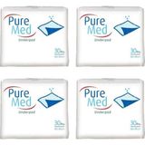 Pure Med Yatak Koruyucu Örtü 60x90 Cm 30 Lu 4 Paket 120 Adet
