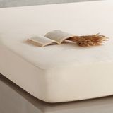 Pure Natural Pamuklu Yıkamalı Battal Boy Lastikli Çarşaf 180*200 Pkc - Ekru