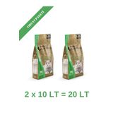 Pure Paws 2x10 lt İnce Taneli Aloe Vera Kokulu Bentonit Kedi Kumu
