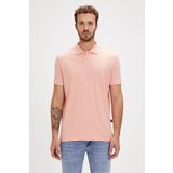 Pure Polo Yaka Pembe Erkek Tişört