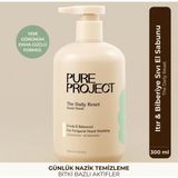 Pure Project Itır & Biberiye Sıvı El Sabunu 300 ml | Kurutmayan Formül & Uzun Süreli Ferahlık