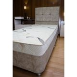 Pure Sleep 15 cm Tek Kişilik Sünger Baza Yatağı, Unisex Full Ortopedik Yataklar, Lux Çocuk Baza Yatak - Beyaz - 70 x 180 cm
