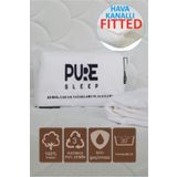 Pure Sleep Sıvı Geçirmez Bebek ve Çocuk Yatak Alezi | Fitted Hava Alan Yan Duvarlı Alez Modelleri