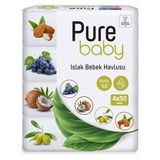 Pure Wipes Baby Bebek Islak Mendil 4x50 Adet