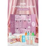 Pure With Advent Calendar 2025 Duş Jeli, Body Milk, Face Milk, Scrub, Dudak Peelingi Yılbaşı Hediye Seti