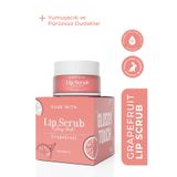 Pure With Glossy Touch Lip Scrub Greyfurt Aromalı Pürüzsüz ve ışıltılı Dudak Peelingi 25 Gr