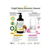 purebien skin lab 2 li set %100 Doğal Kastil Sıvı Sabun - Bergamot & Limon Kokulu Doğal Kadın Roll On Deodorant Koltuk Altı Kararmalarına Karşı Bakım, Ter Kokusu Önleyici, Alkolsüz, Vegan, Leke Bırakmaz 50 ml