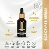 PUREBIEN SKIN LAB Aydınlatıcı Göz Çevresi Serumu - Kafein + Hyaluronik Asit +C Vitamini - 3
