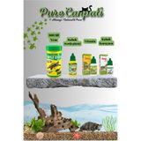 PureCanpati Kaplumbağa Bakım Ve 100 ml Stick Yem Seti(Vitamin,Kabuk ve Su Düzenleyici)