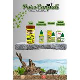 PureCanpati Kaplumbağa Bakım Ve Mix Yem Seti(Vitamin,Kabuk ve Su Düzenleyici)