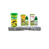 PureCanpati Kaplumbağa Stick Yem ve Bakım Seti (Vitamin, Kabuk Koruyucu) 250 ml - Su Kaplumbağaları için