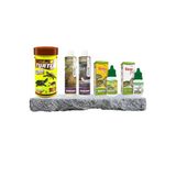 PureCanpati Kaplumbağa Tam Bakım ve Mix Yem Seti (Vitamin, Kabuk Koruyucu, Su Düzenleyici) - Tatlı Su Kaplumbağaları İçin