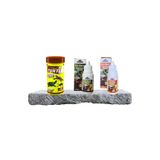 PureCanpati Kaplumbağa Yem + Vitamin + Kabuk Sertleştirici Bakım Seti (Turtle Mix) 250 ml Tatlı Su Kaplumbağaları için