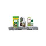 PureCanpati Kara Kaplumbağası Yem + Tor-Axsol Vitamin + Kabuk Jel Seti (Sera Raffy Vital Nature 250 ml)
