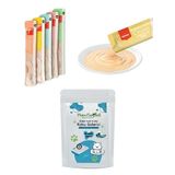 PureCanpati Kedi 5 Çeşit Karışık Krema ve Kedi Kumu Koku Giderici(Okyanus Kokulu 240 Gr)