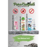 Purecanpati Kedi Koku Giderici/ağız Bakım/cilt Tahriş Bakım Seti - Şeffaf