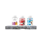 PureCanpati Köpek Vitamin,Tüy Bakım Destek Seti(Silycumin,Dermadog,Vitalidog)