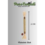 Purecanpati Matatabi Çubuğu (Mısır Kabuğu,hasır Ip,matatabi Meyveli) - 2 Adet