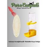 Purecanpati Muhabbet Kuşu Suluğu+Küçük Boy Kalamar Kemiği - 1 Adet
