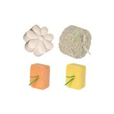 Purecanpati Premium Muhabbet Kuşu Mineral Blok,Gaga Taşı Seti