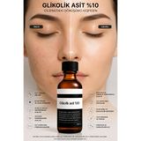 Puredermine %10 Glikolik Asit Gücü ile Daha Parlak, Pürüzsüz ve Yenilenmiş Bir Cilt & Cilt Tonunu Eşitlemeye ve Gözenek Görünümünü Azaltmaya Yardımcı
