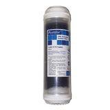 Purefer Açık Kasa 10 İnç 2 İn 1 5 Micron Makaralı Shell Gac Carbon Filtre Su Arıtma Cihazı