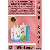#Pürekabı Pratik Hijyenik Ek Gıda Mama Hazırlama 10 Yedek Paketli Bebek Püre Doldurma Aparatı Seti