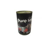 Purelife Biftekli 12x400 gr Yetişkin Köpek Konserve Maması