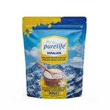 Purelife Himalaya Tuzu Beyaz Granül 500gr | Doğal Kristal Kaya Tuzu | Gurme | Rafine Edilmemiş Mineralli Doğal Tuz | Recyclable & Zip’li Ambalaj