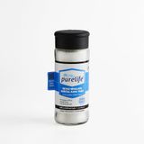 Purelife Himalaya Tuzu Beyaz İyotlu İnce Cam Şişe Tuzluk Kapaklı 120g | Rafine Edilmemiş Doğal Tuz | Gurme Himalaya Kristal Kaya Tuzu |Tekrar Kullanılabilir Ambalaj İz Bırakmayan Sürdürülebilir Etiket